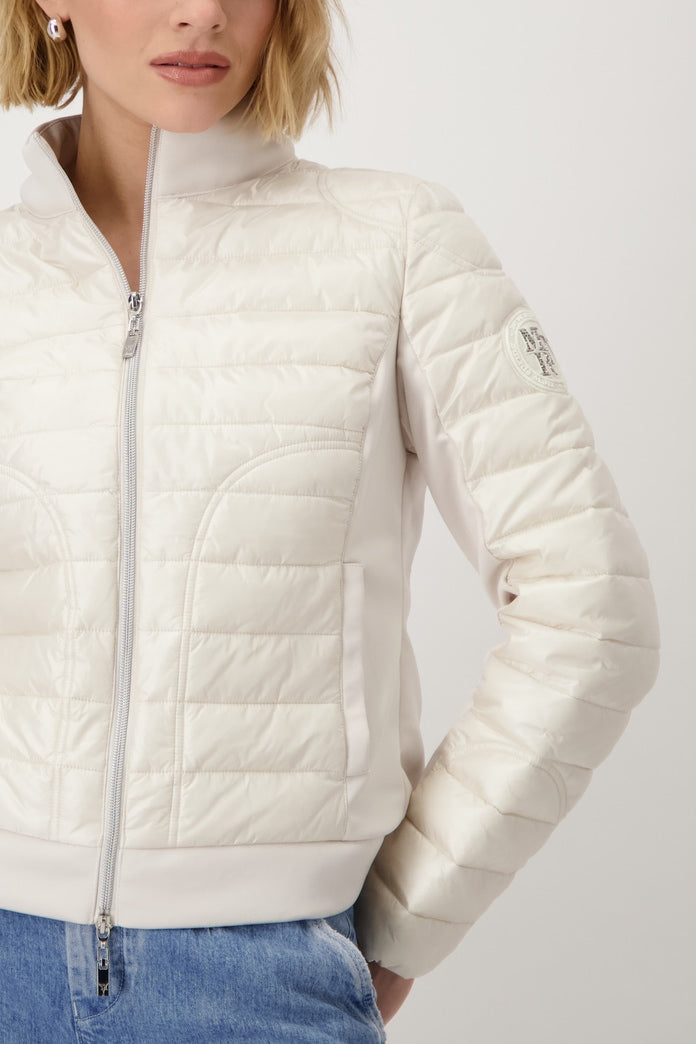 CHAQUETA ACOLCHADA CREMA - MONARI