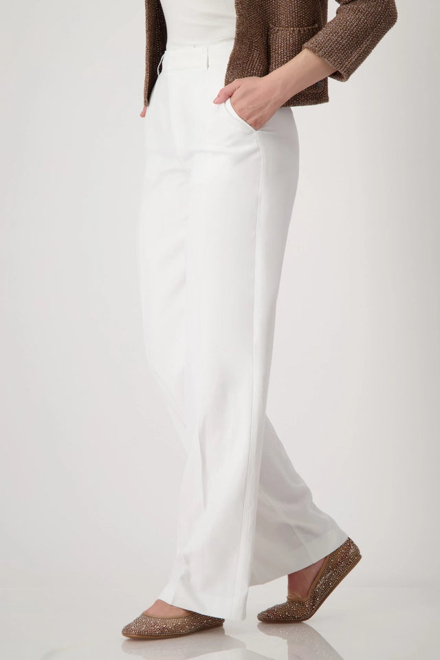 PANTALÓN CHINO SATINADO - MONARI