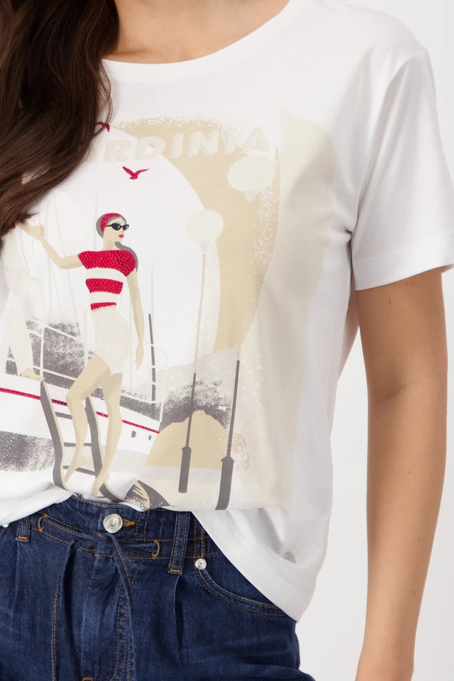 CAMISETA DIBUJO VELERO - MONARI