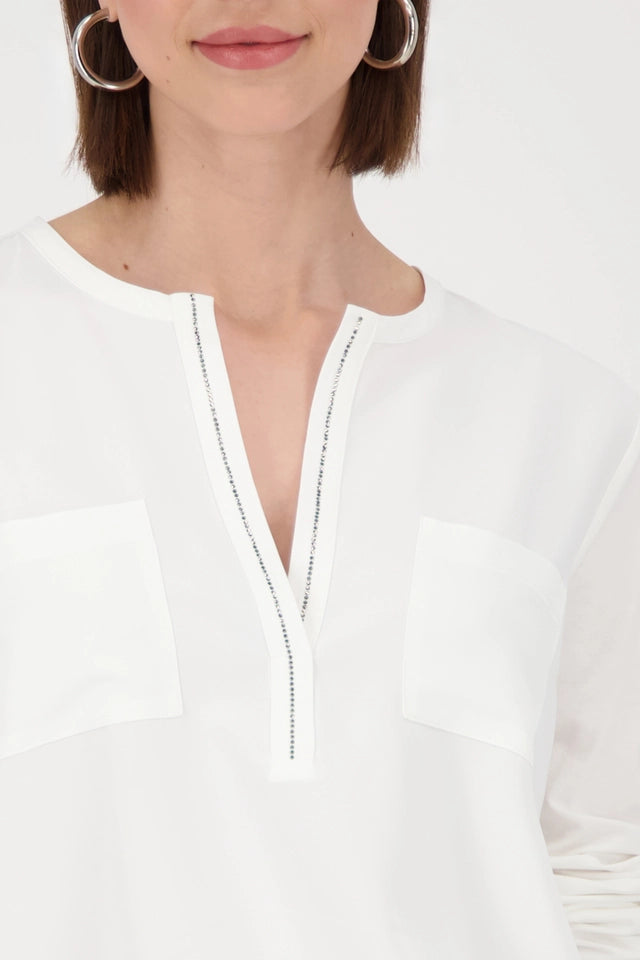 BLUSA COMBINADA AJUSTABLE - MONARI