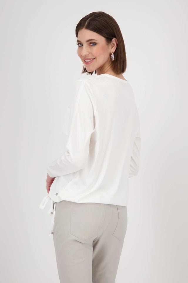 BLUSA COMBINADA AJUSTABLE - MONARI