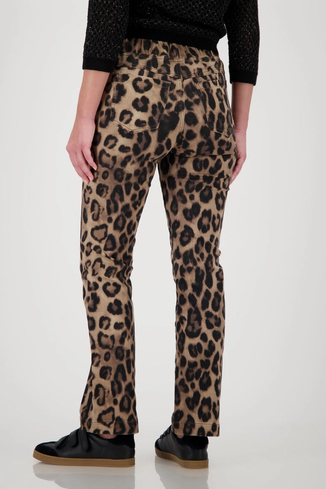 PANTALÓN ANIMAL PRINT CHINO - MONARI