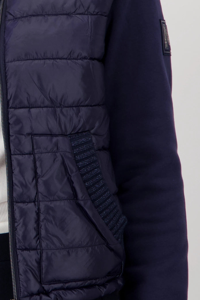 CHAQUETA ACOLCHADA CON PARCHE - MONARI