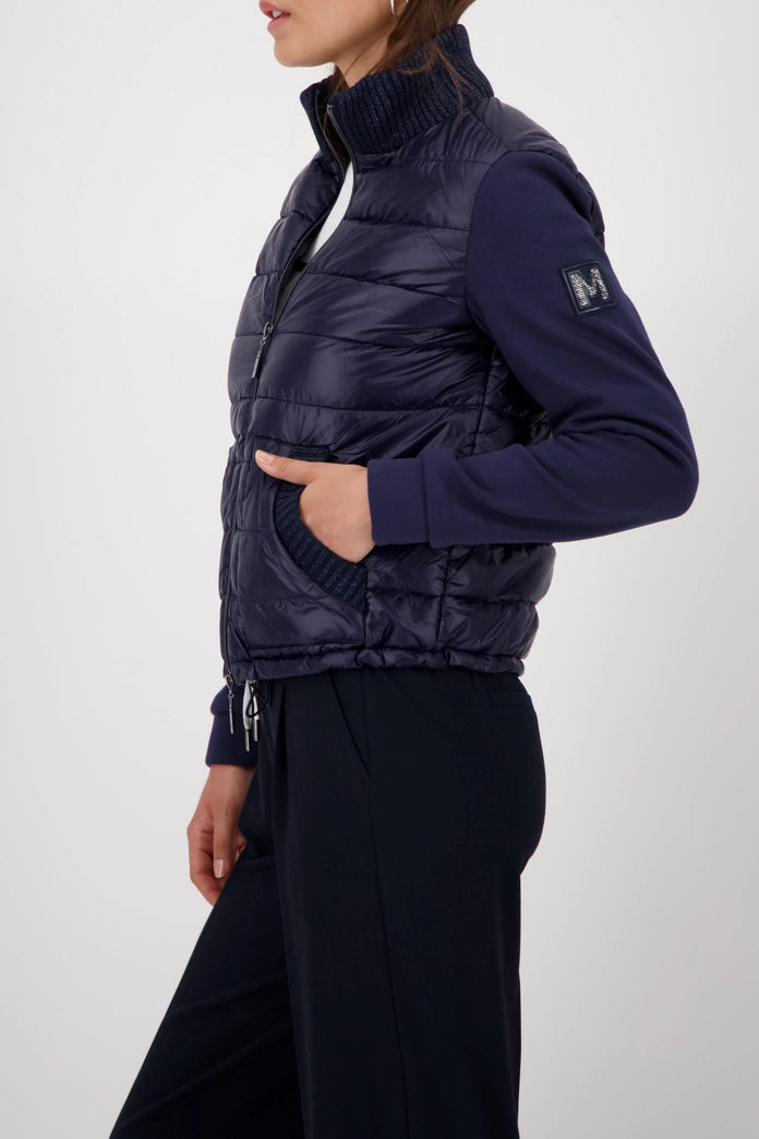 CHAQUETA ACOLCHADA CON PARCHE - MONARI