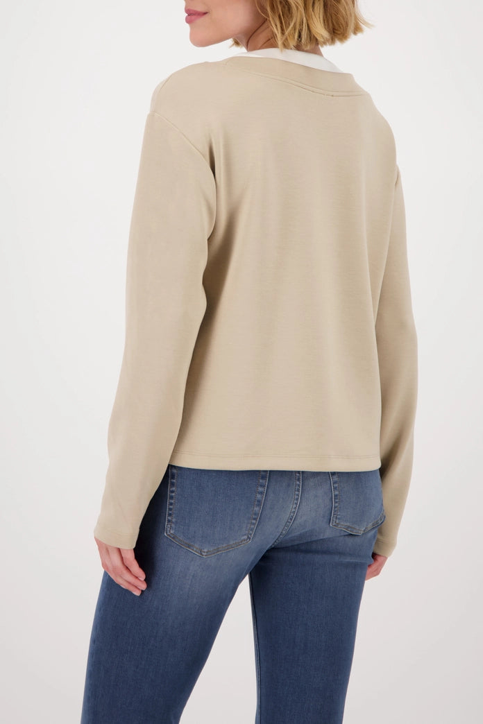 SUDADERA DETALLE DECORATIVO - MONARI