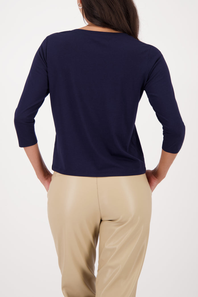 CAMISETA CON PEDRERÍA - MONARI