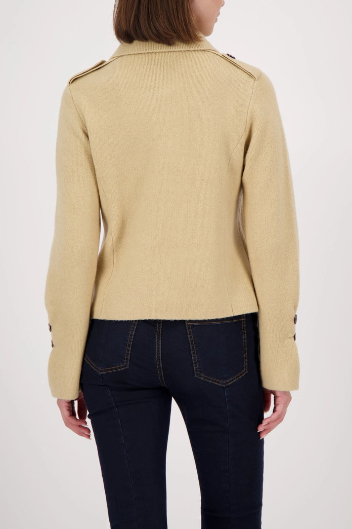 CHAQUETA CON VOLANTES - MONARI