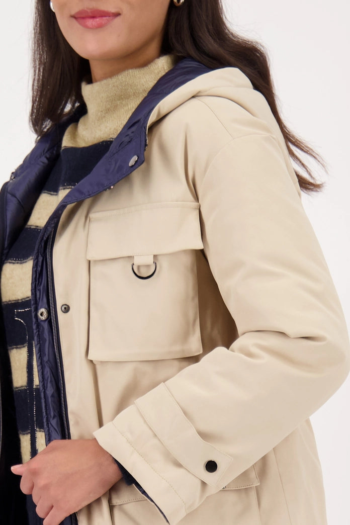 ABRIGO REVERSIBLE - MONARI
