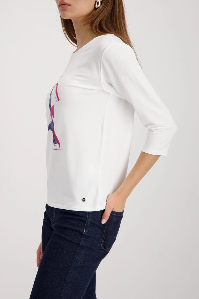 CAMISETA LETTERING - MONARI