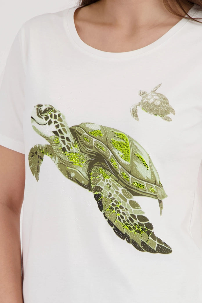 CAMISETA ESTAMPADO TORTUGA - MONARI