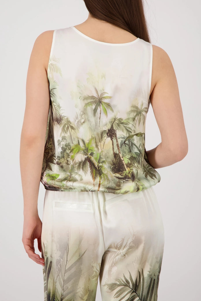 TOP ESTAMPADO TROPICAL - MONARI