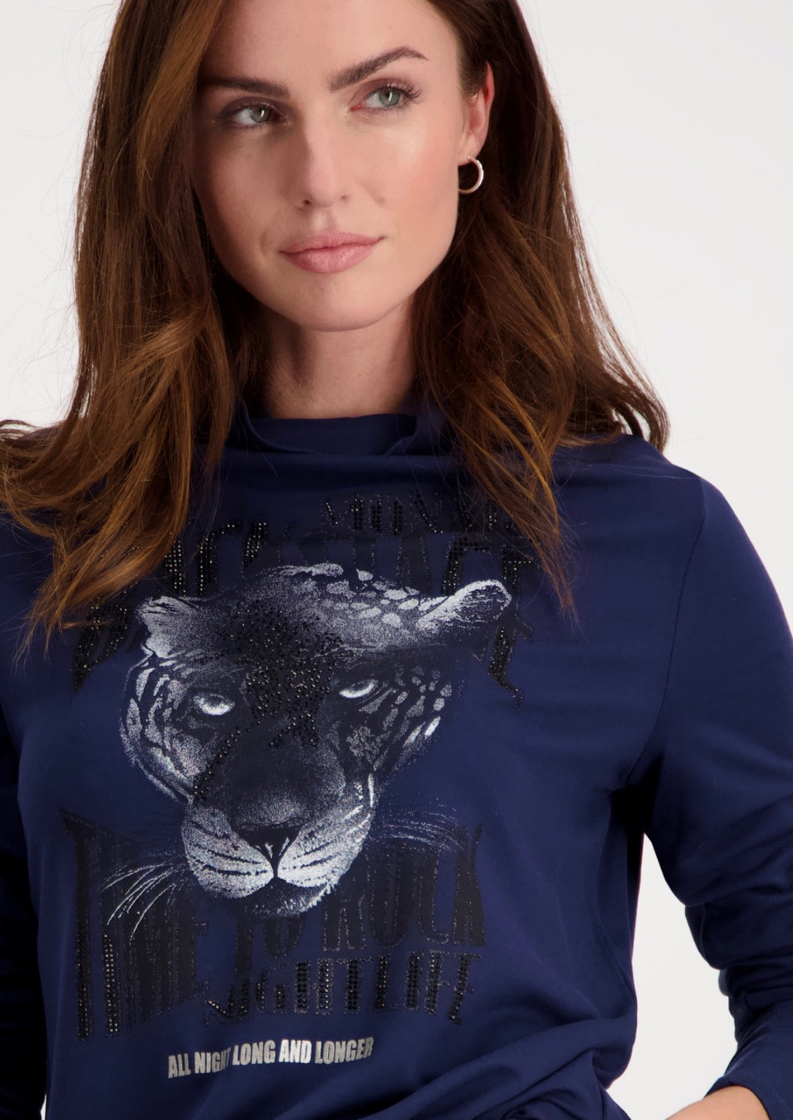 CAMISETA AZUL MARINO - DENNY ROSE