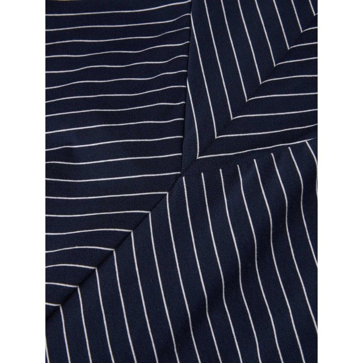 VESTIDO MIDI MIL RAYAS - LION OF PORCHE