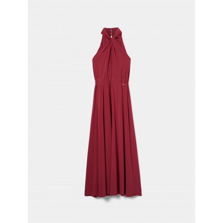 VESTIDO CUELLO HALTER - LION OF PORCHE