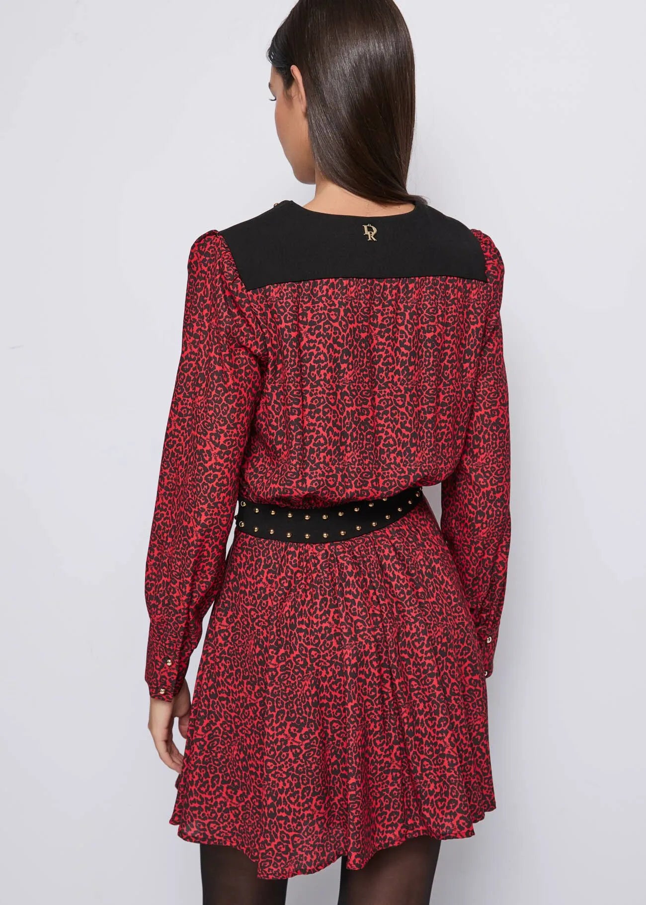 VESTIDO TACHAS DORADAS - DENNY ROSE