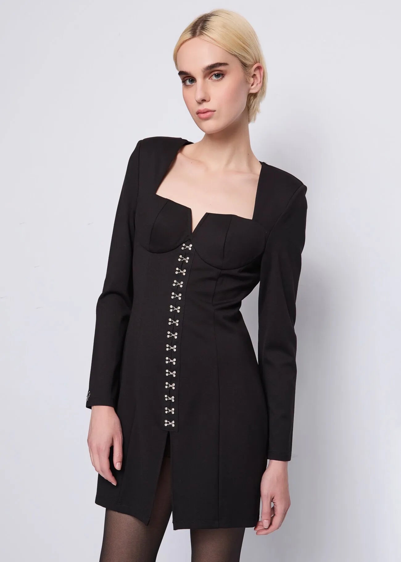 VESTIDO CORCHETES - DENNY ROSE