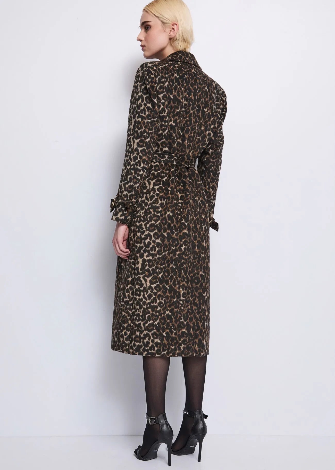 ABRIGO LARGO LEOPARDO - DENNY ROSE