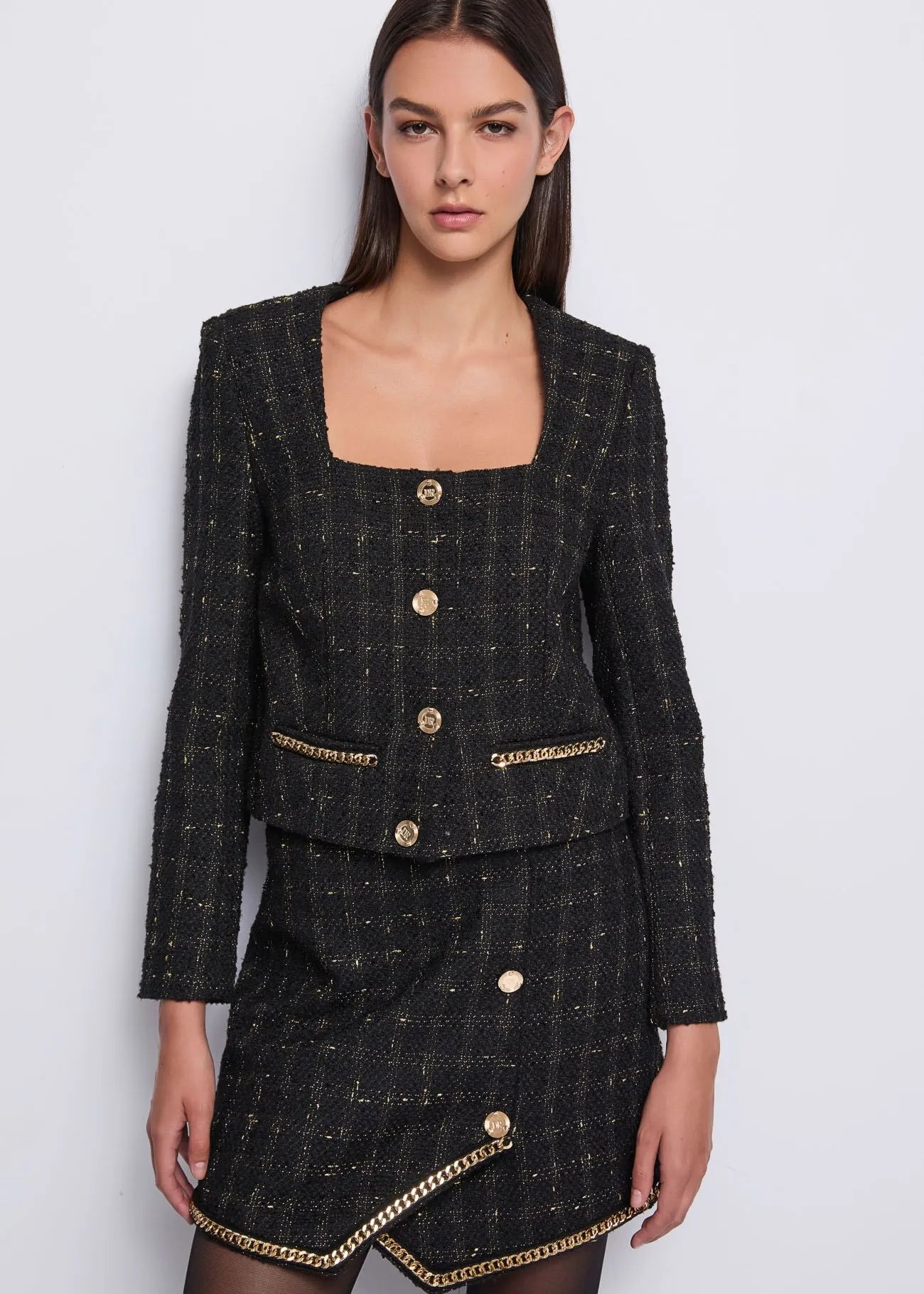 CHAQUETA CHANEL CADENA - DENNY ROSE