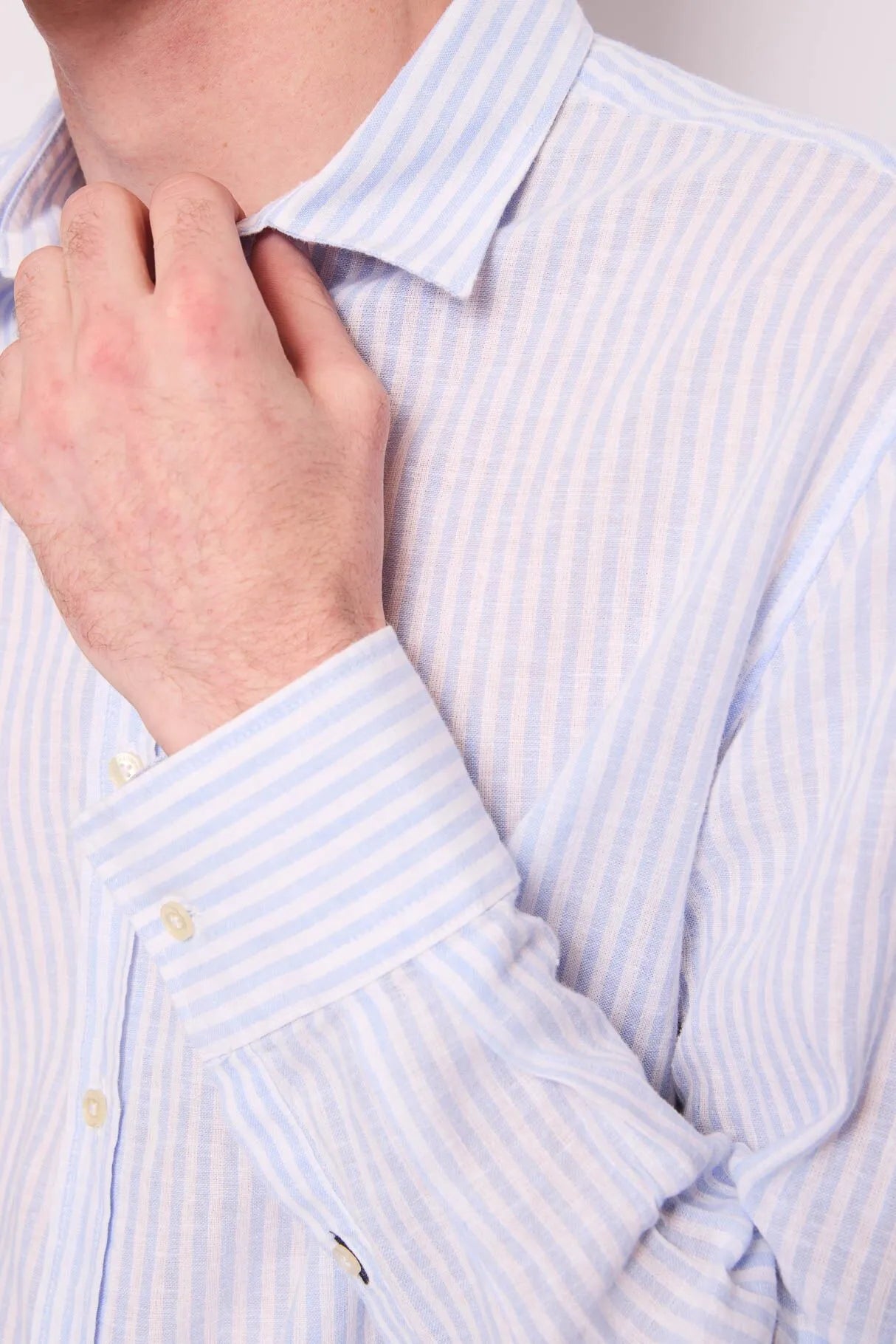 CAMISA LINO RAYAS - GAUDÍ