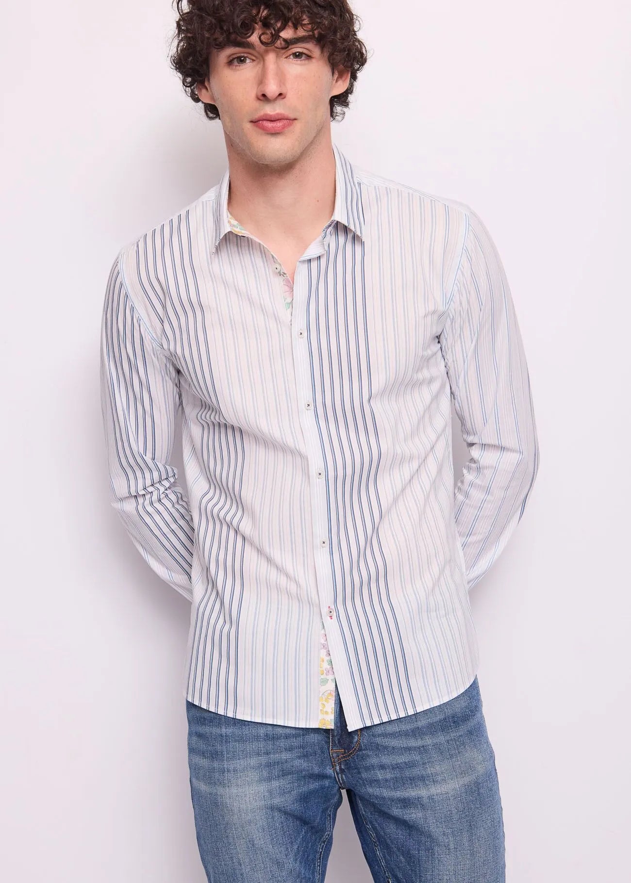 CAMISA RAYAS FINAS - GAUDÍ