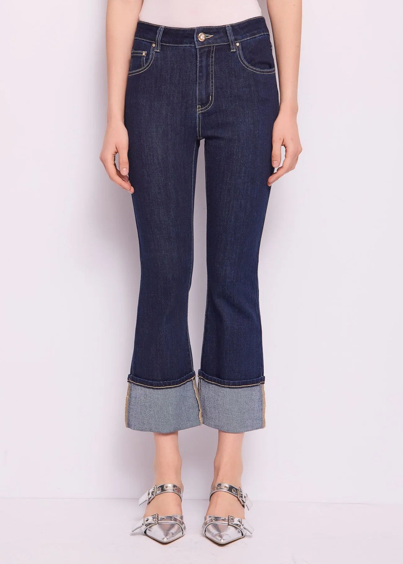 PANTALÓN DENIM CAPRI - DENNY ROSE