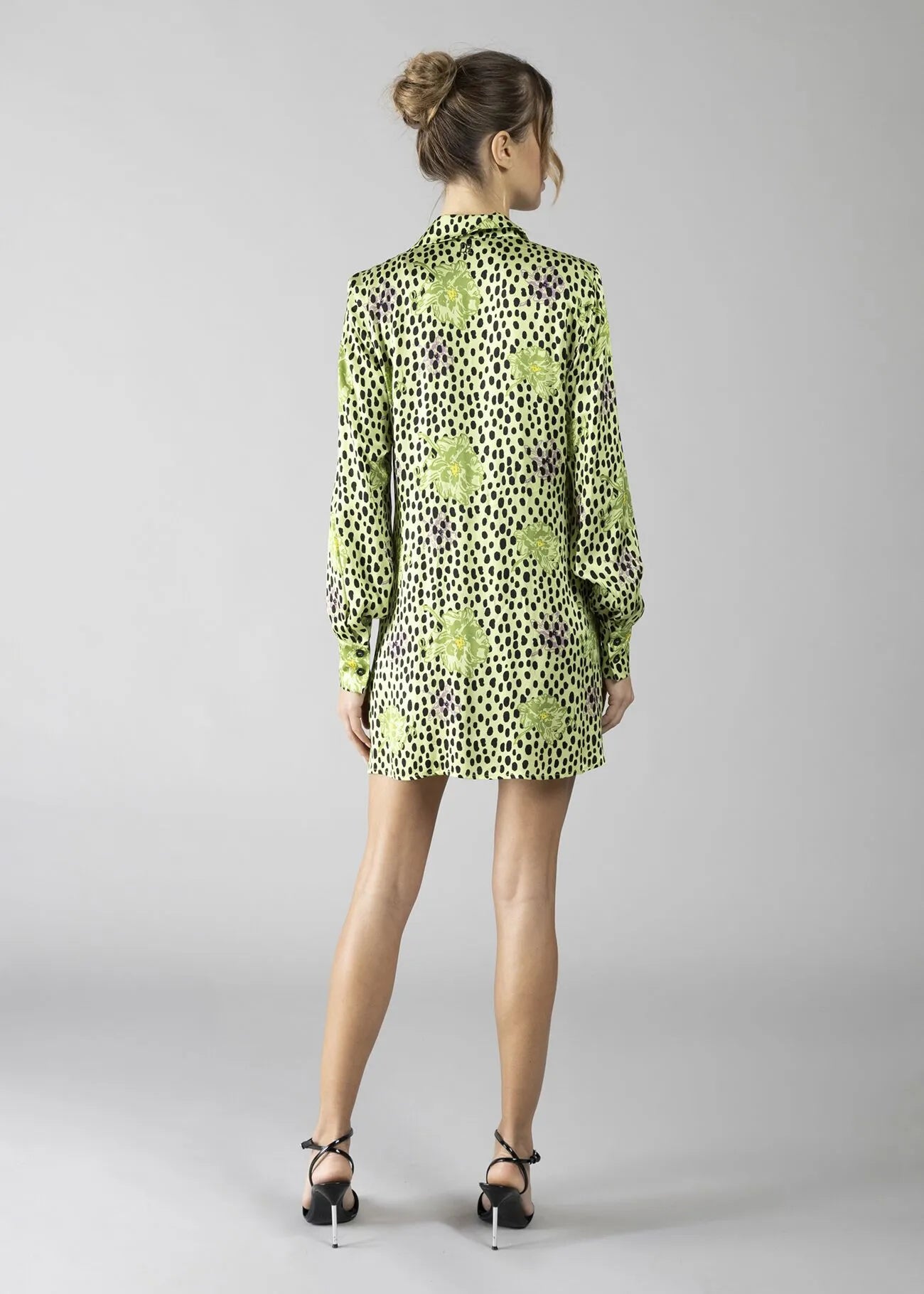 VESTIDO SEDA CAMISERO - DENNY ROSE