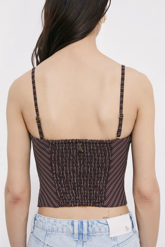 TOP BUSTIER - PATRIZIA PEPE