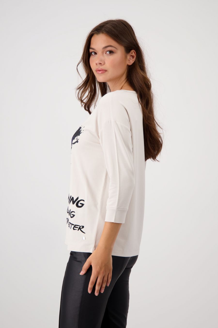 Camiseta 3/4 beige - Monari