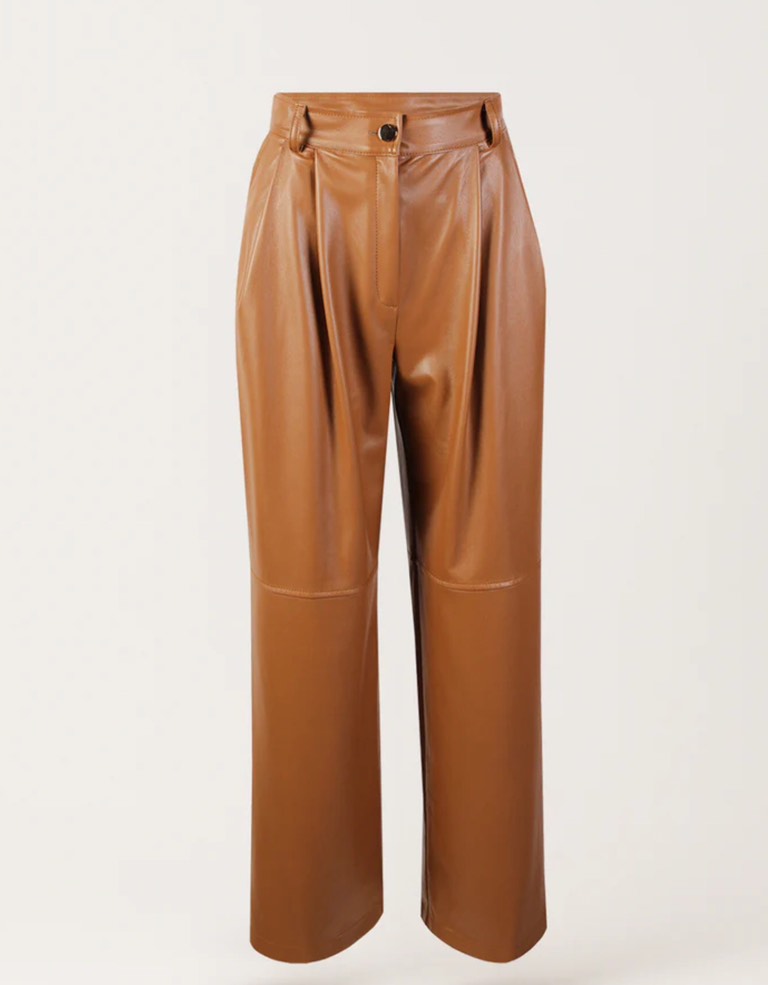 PANTALÓN PINZAS ECOPIEL - SAHOCO