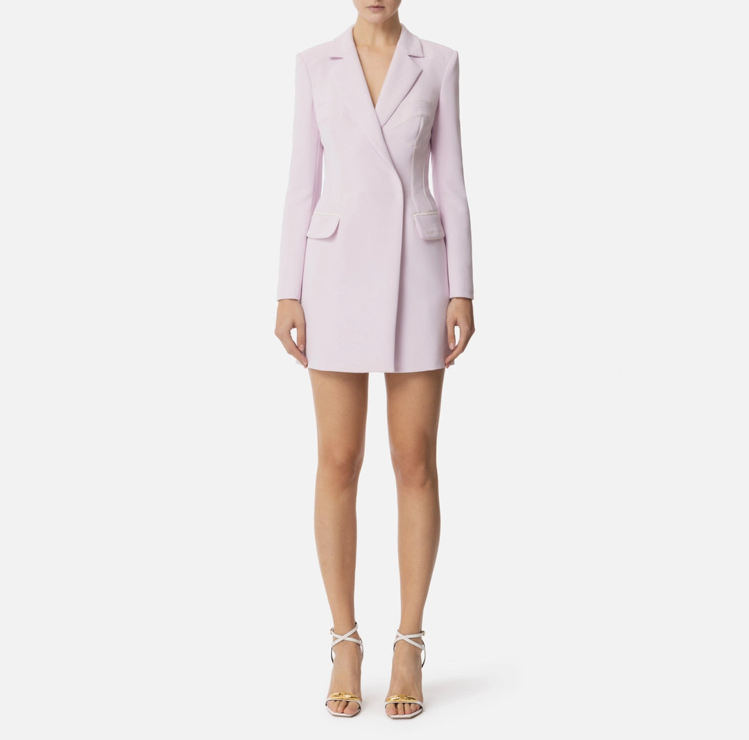 VESTIDO ABRIGO DE CREPÉ - ELISABETTA FRANCHI