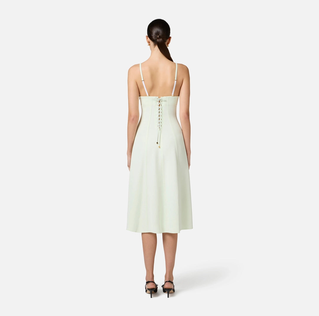 VESTIDO LAPIZ MENTA - ELISABETTA FRANCHI