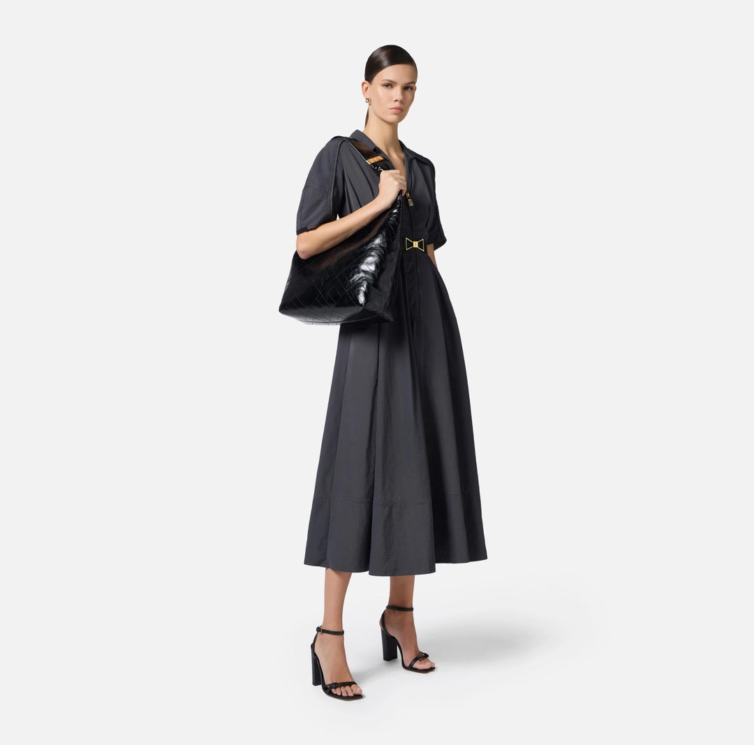 VESTIDO MIDI CAMISERO - ELISABETTA FRANCHI