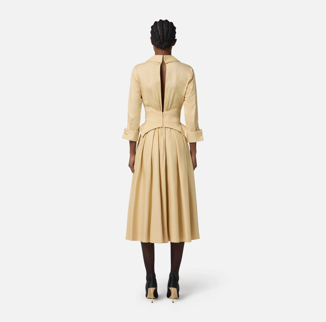 VESTIDO CAMISERO CORPIÑO - ELISABETTA FRANCHI