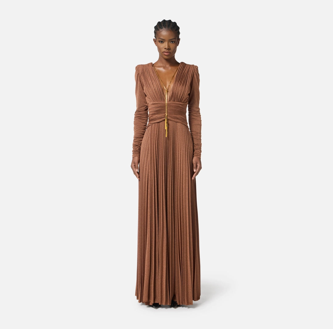 VESTIDO LUREX COLLAR - ELISABETTA FRANCHI