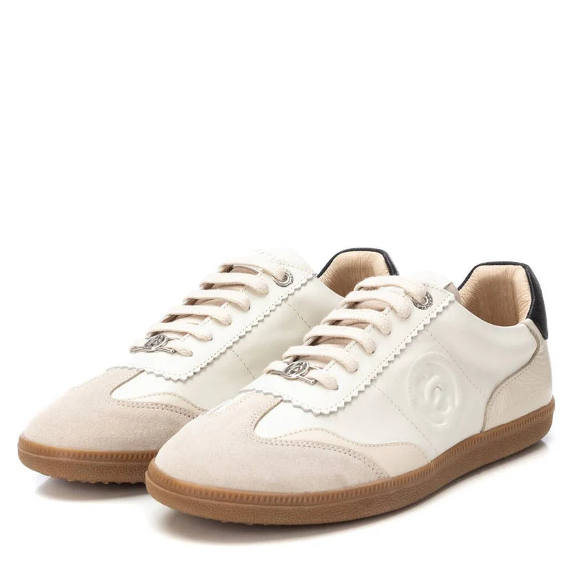 ZAPATILLA BEIGE LONETA - CARMELA