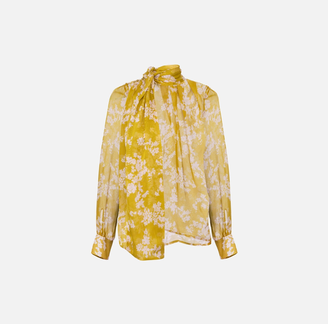 BLUSA SEDA LAZO - ELISABETTA FRANCHI