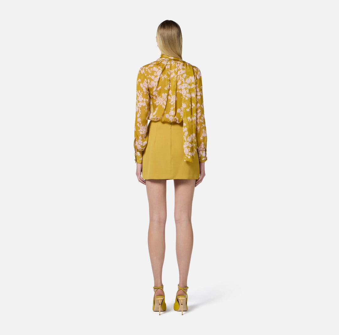 BLUSA SEDA LAZO - ELISABETTA FRANCHI