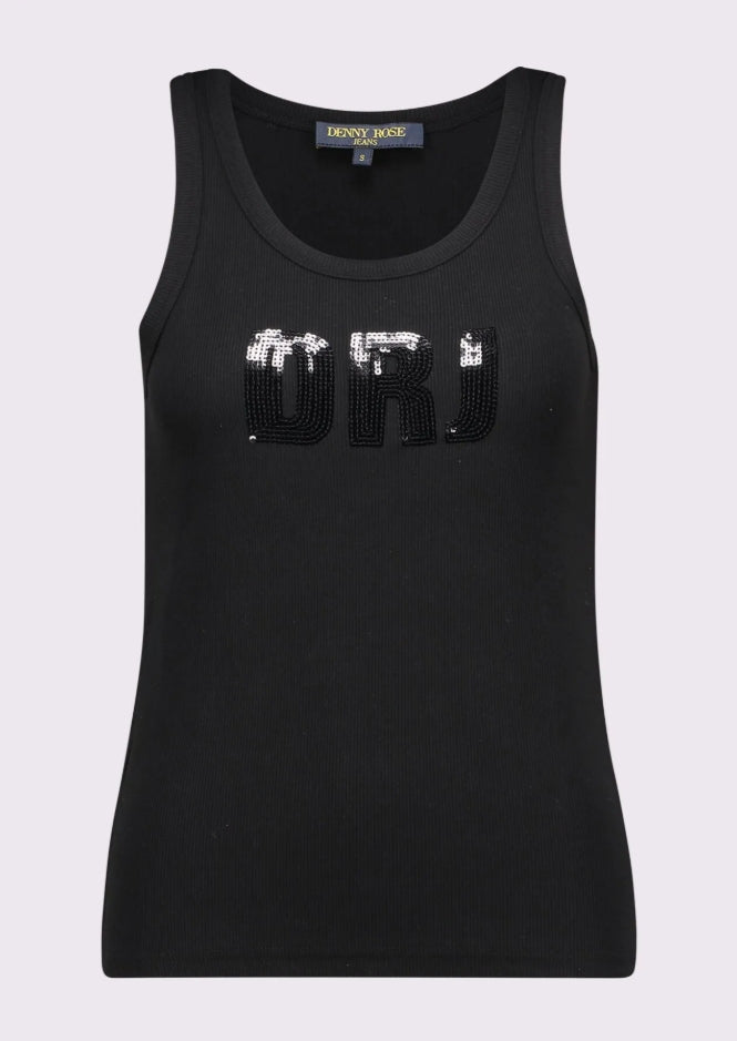 CAMISETA TIRANTES STRASS - DENNY ROSE
