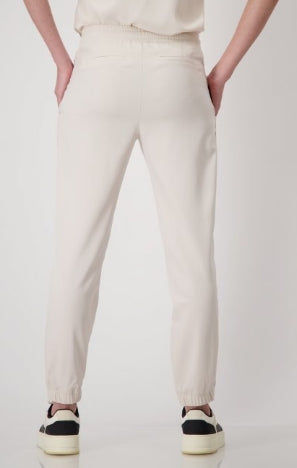 PANTALÓN SATEN PUÑO GOMA - MONARI