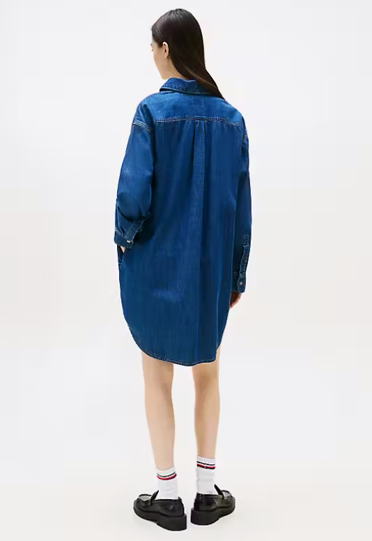 VESTIDO RELAXED VAQUERO - TOMMY HILFIGER
