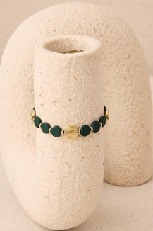 PULSERA GOMA PIEDRAS - LATIDO