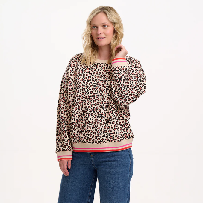 SUDADERA CLASSIC LEOPARDO - SUGARHILL