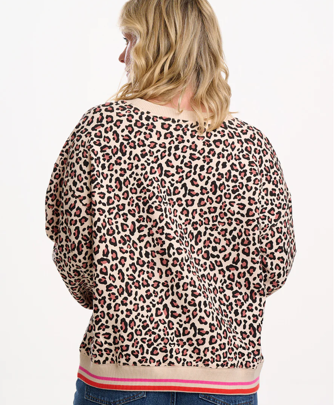 SUDADERA CLASSIC LEOPARDO - SUGARHILL