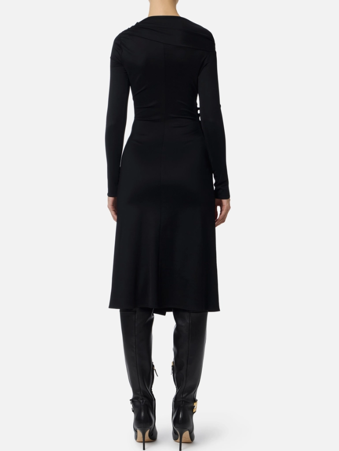 VESTIDO BOTONES LATERAL - ELISABETTA FRANCHI