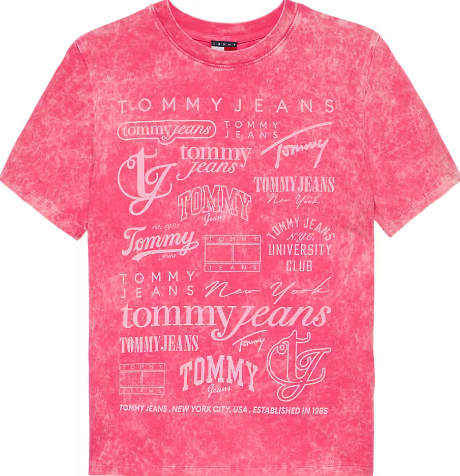 CAMISETA ANCHA LOGOS - TOMMY HILFIGER