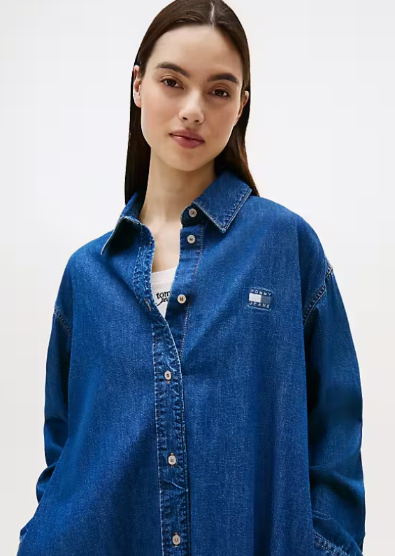 VESTIDO RELAXED VAQUERO - TOMMY HILFIGER