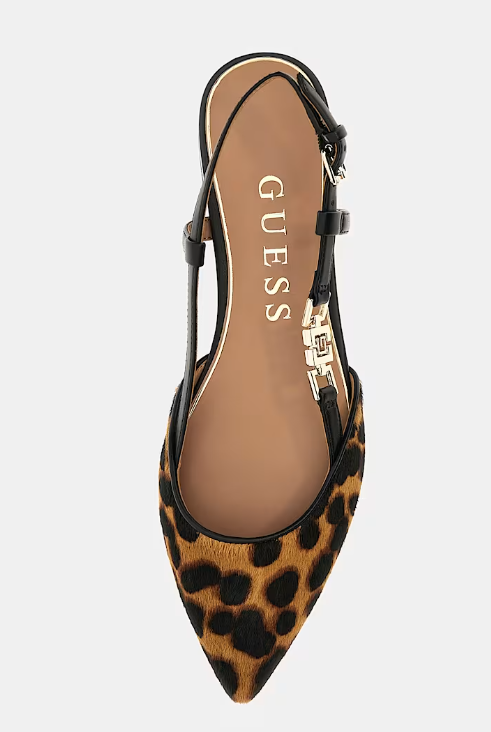 ZAPATO PLANO DESTALONADO ÁFRICA - GUESS