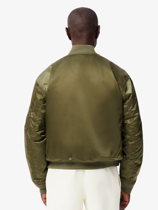 CHAQUETA SATINADA - LACOSTE