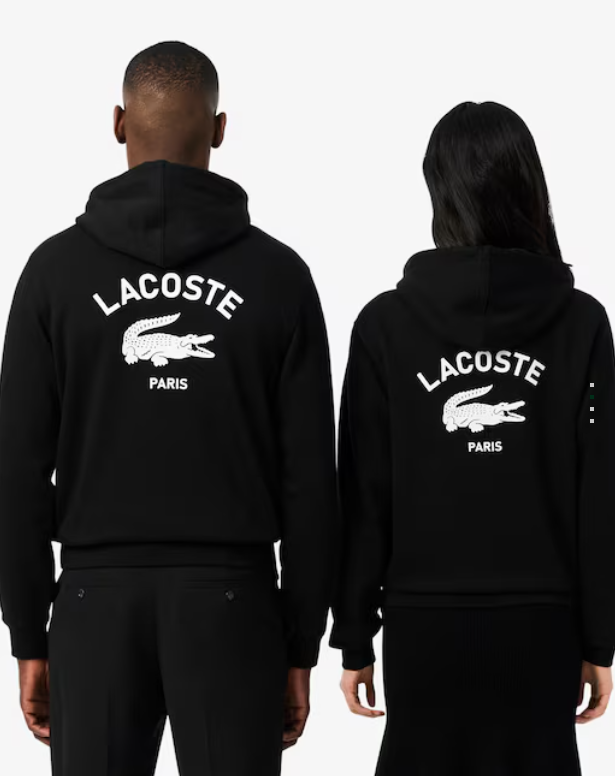 SUDADERA PARIS CAPUCHA - LACOSTE