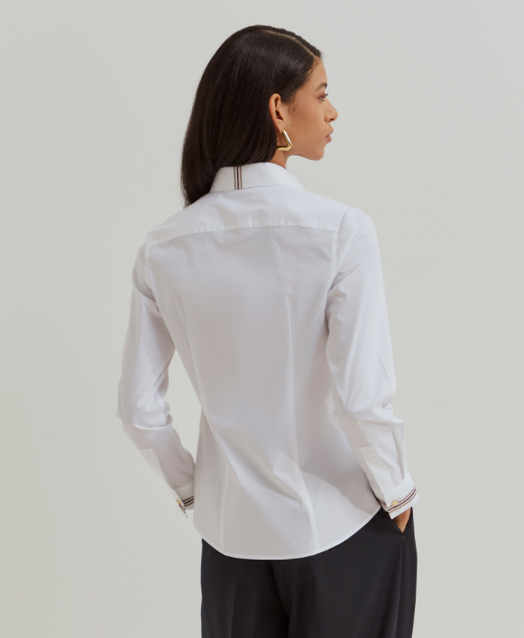 CAMISA PUÑO BORDADO - LION OF PORCHES